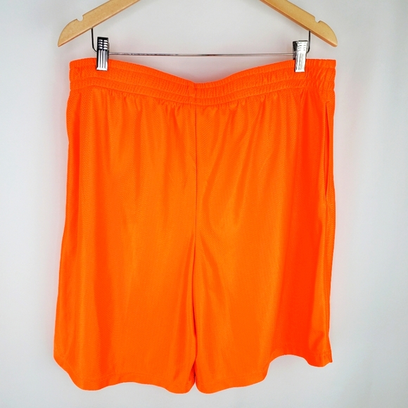 Starter bright orange shorts L